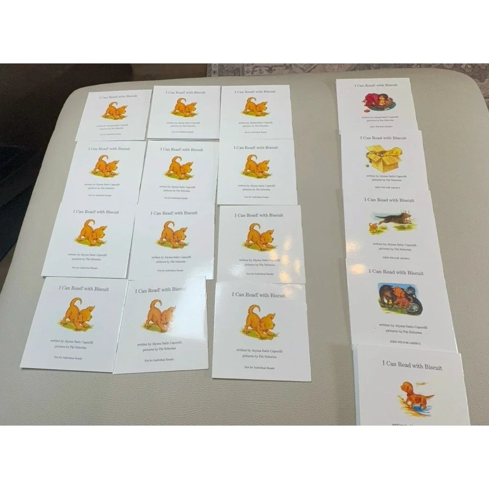 SIXTEEN Biscuit first I Can Read phonics paperback books preschool aged children